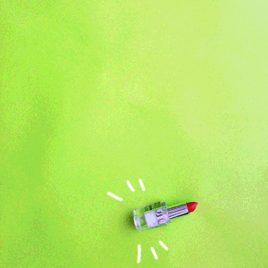 morph lipstick flowers animation Hadis Malekie Wafflensie