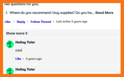 ask questions, shar answers, discuss support